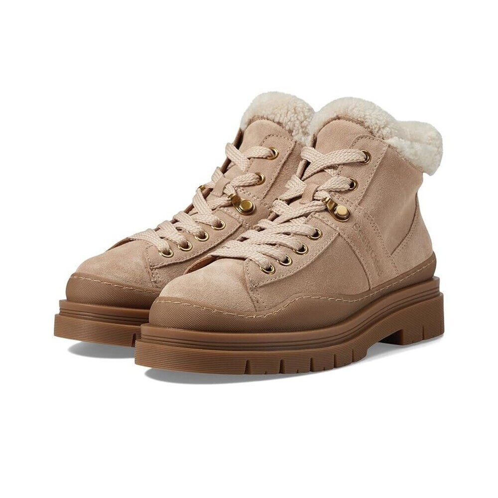 See by Chloe Maeliss SB41082A-18030 Women's US 5 Natural Ankle Boots JOBB1116
